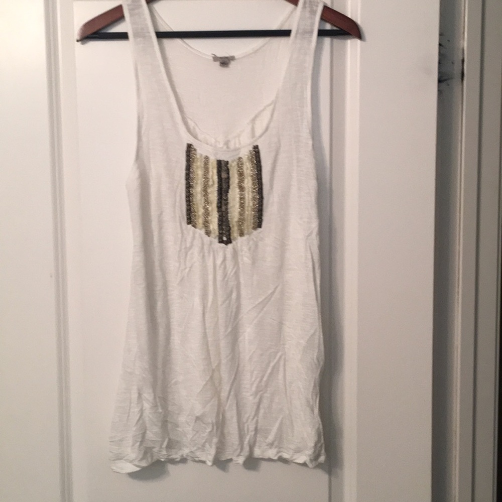 Embellished tank